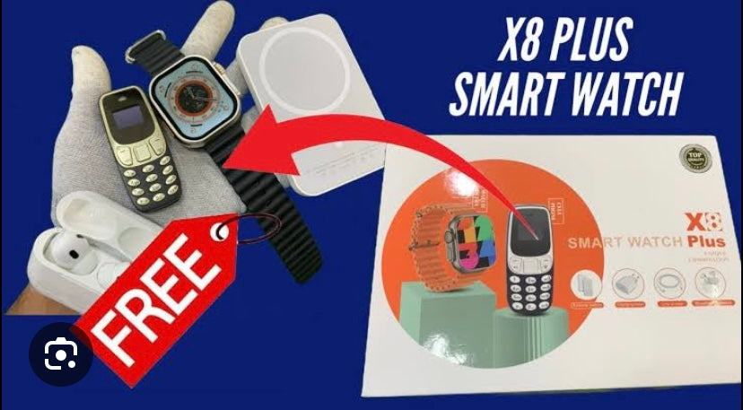 X8 Smart Watch Plus with Phone